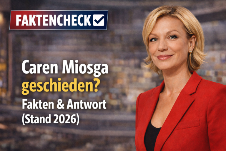 Caren Miosga geschieden? Faktencheck & Einordnung caren miosga geschieden
